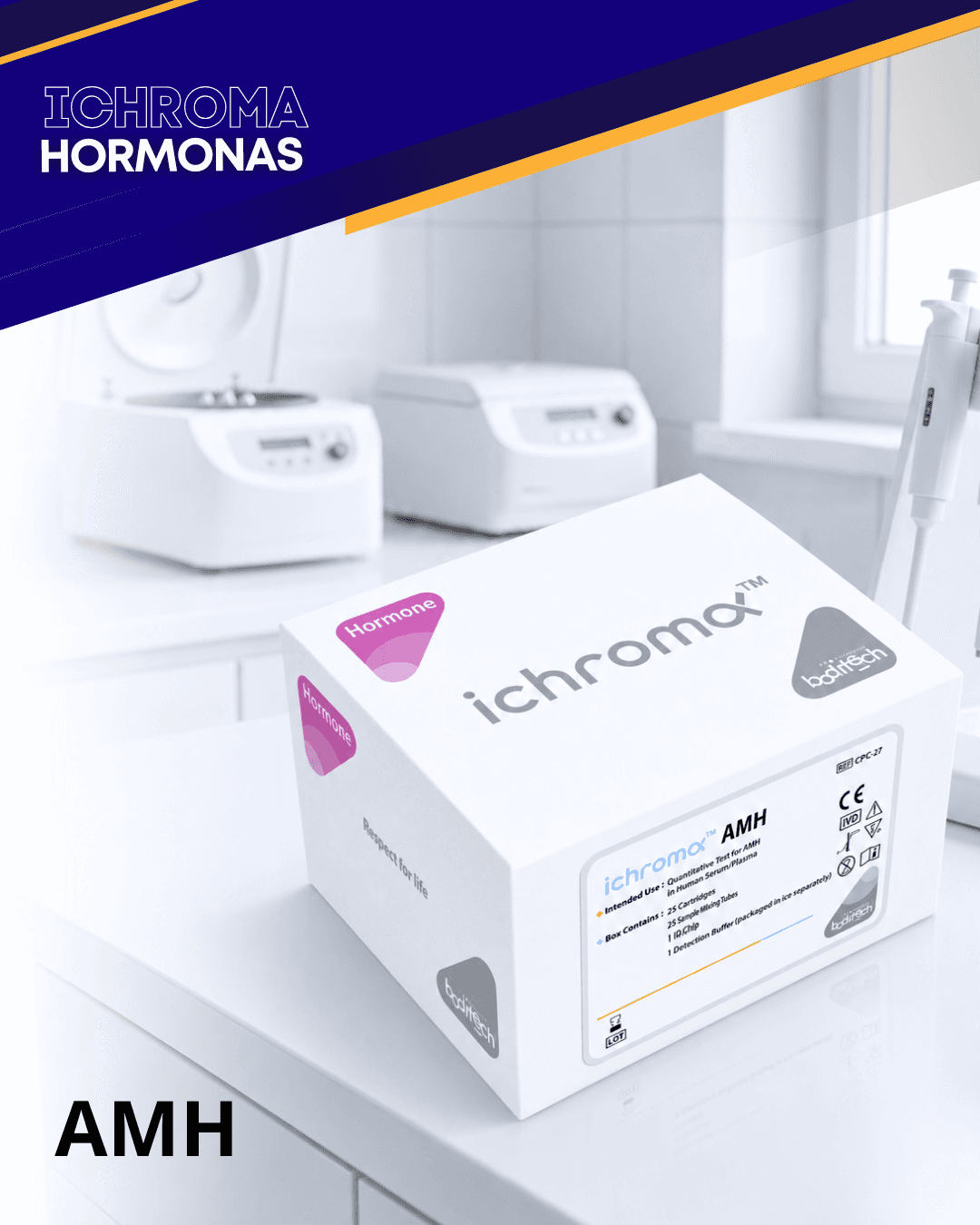 Reactivo AMH para analizador ichroma (Hormonas)