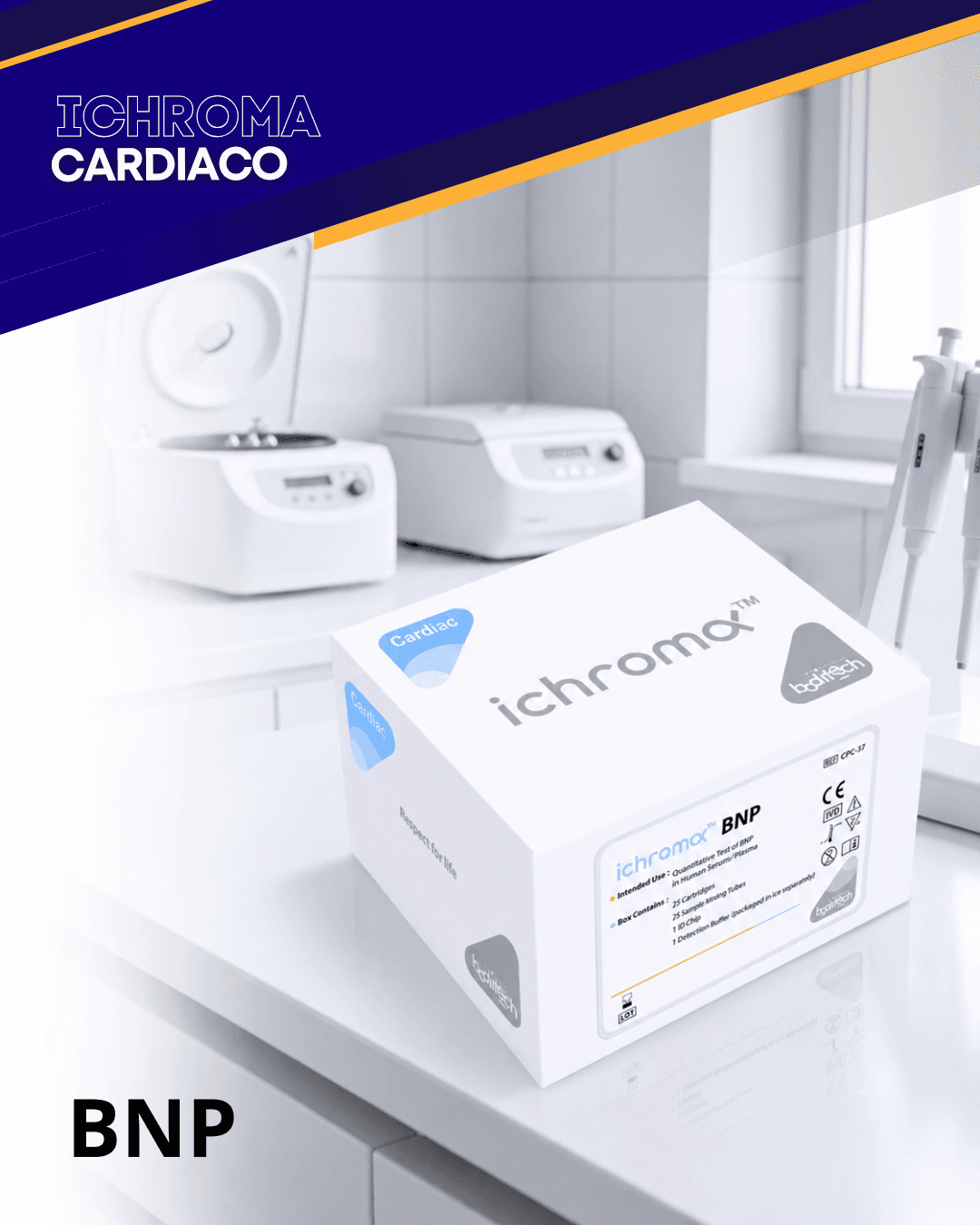 Reactivo BNP para analizador ichroma (Marcadores Cardiacos)