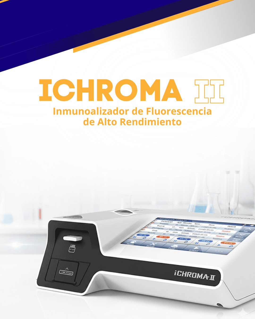 Analizador de inmunofluorescencia ichroma II