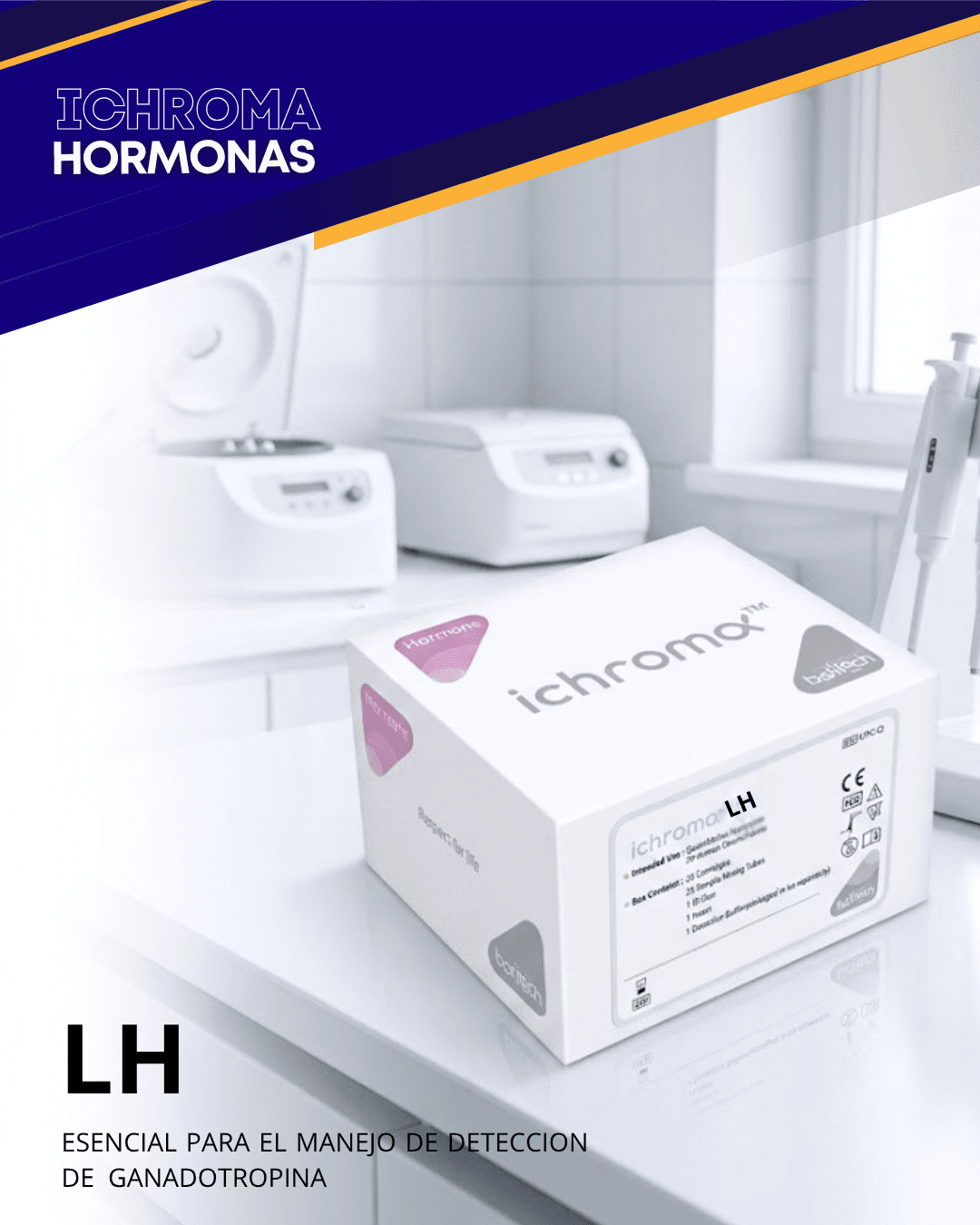 Reactivo LH para analizador ichroma (Hormonas)