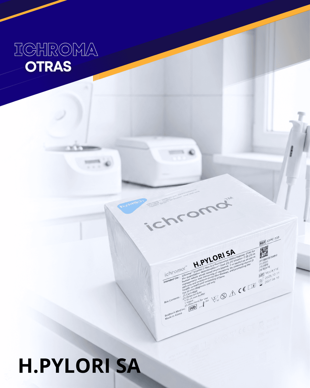 Reactivo H.PYLORI SA para analizador ichroma (Otras pruebas)