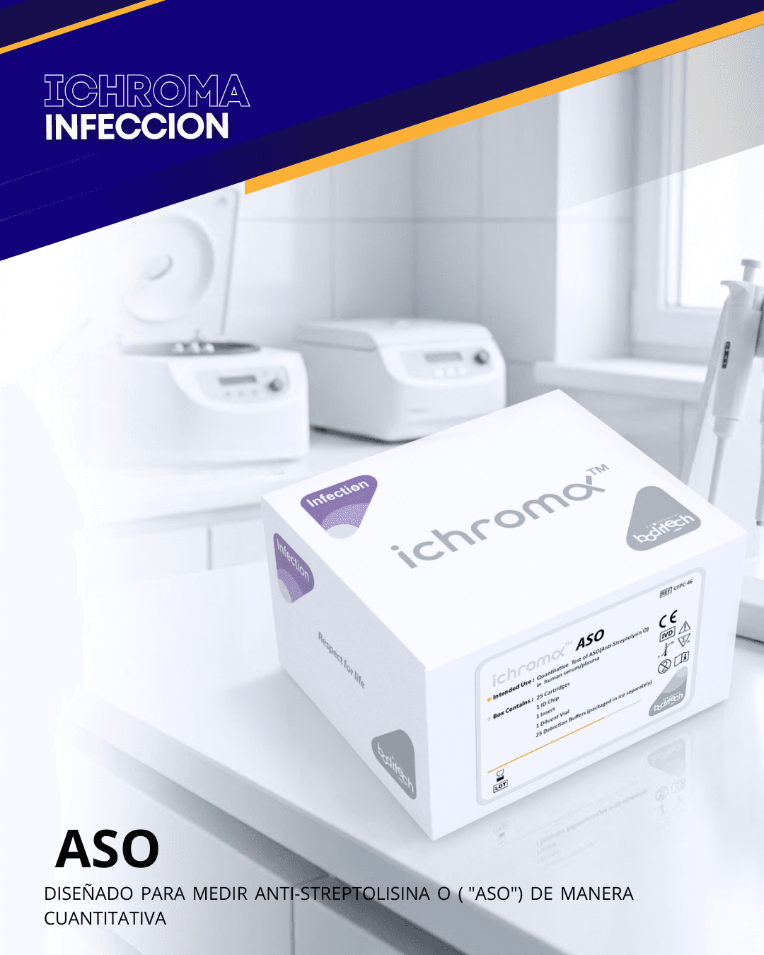 Reactivo ASO para analizador ichroma (Infecciones)