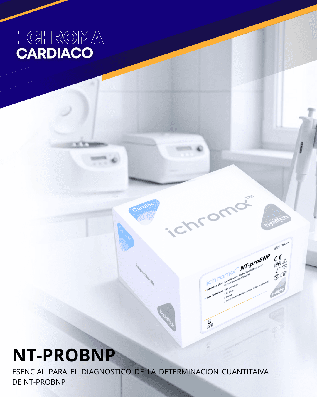 Reactivo NT-proBNP para analizador ichroma (Marcadores Cardiacos)